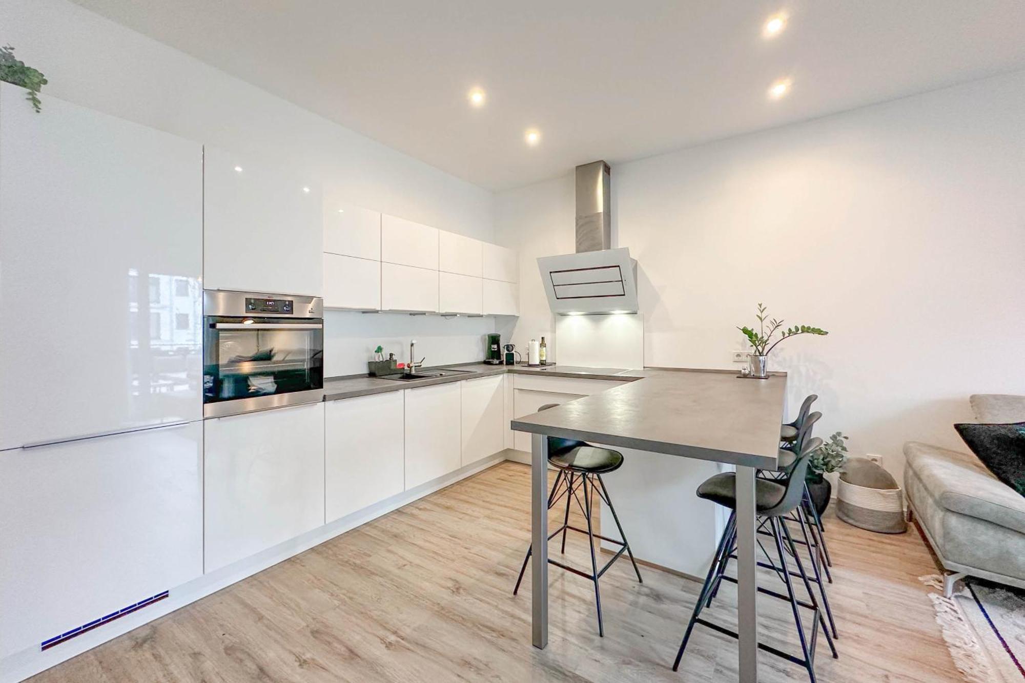 Modernes Trierer Cityloft Mit Grossem Balkon Exteriör bild