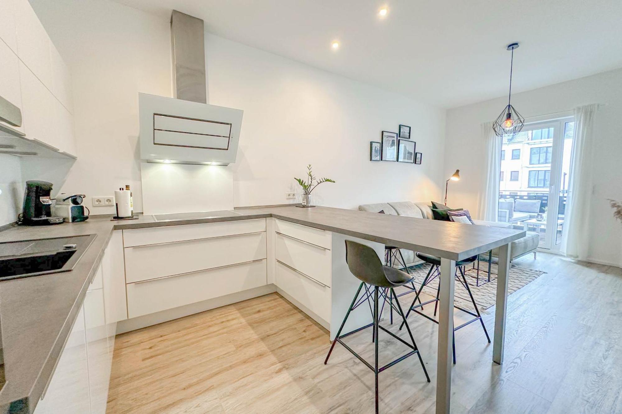 Modernes Trierer Cityloft Mit Grossem Balkon Exteriör bild
